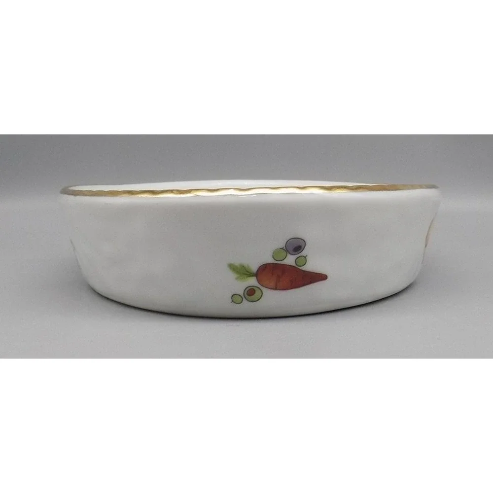 Le Faune Baking Dish Louis Lourioux France Unused Mushrooms Discontinued Vtg